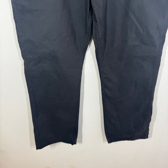 Carhartt Black Casual Relaxed Fit Work Pants Size 38x30 Durable Utility Canvas - Picture 4 of 13